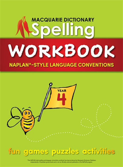 Picture of MACQUARIE DICTIONARY SPELLING WORKBOOK: YEAR 4: WITH NAPLAN*-STYLE LANGUAGE CONVENTIONS