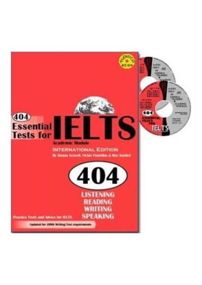 圖片 404 Essential Tests For IELTS – Academic Module (Book & CDs)