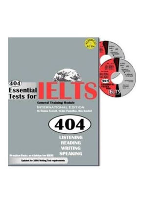 圖片 404 Essential Tests For IELTS – General Training Module (Book with CDs)