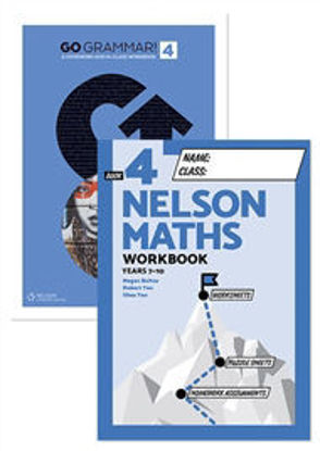 Picture of Go Grammar and Nelson Maths 4 Student Workbook Pack