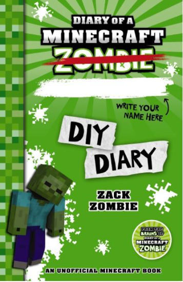 Picture of Diary of a Minecraft Zombie: DIY Diary