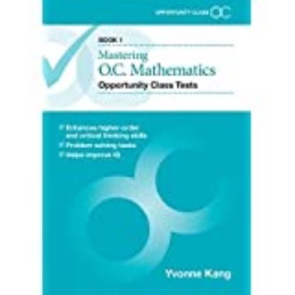 Picture of Mastering O.C. Mathematics Opportunity Class Tests Book 1 Paperback – 1 January 2017