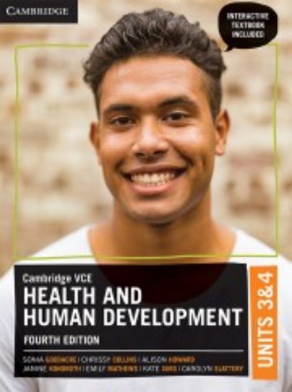 Picture of Cambridge VCE Health and Human Development Units 3&4 Fourth Edition (digital)