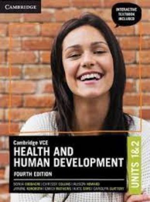 Picture of Cambridge VCE Health and Human Development Units 1&2 Fourth Edition (digital)