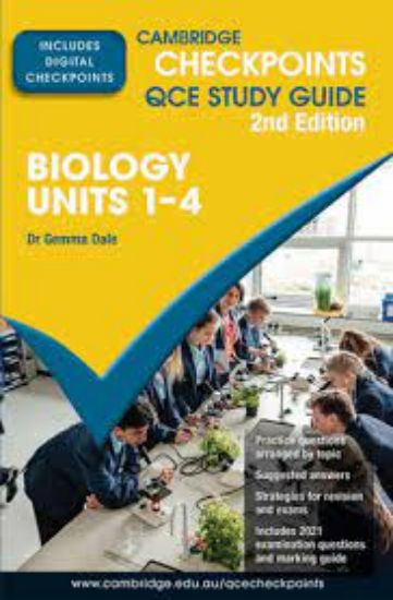 Picture of Cambridge Checkpoints QCE Biology Units 1-4 (print and digital)