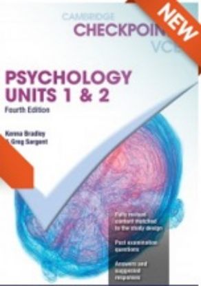 Picture of Cambridge Checkpoints VCE Psychology Units 1&2