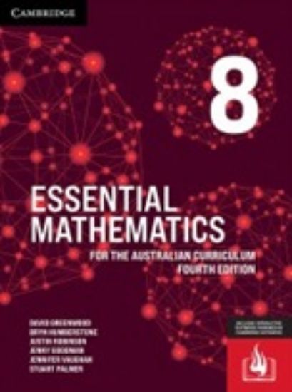 Picture of Essential Mathematics for the Australian Curriculum Year 8 Fourth Edition (print and digital)