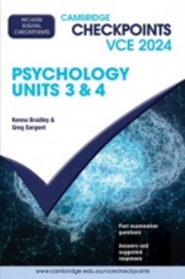 Picture of Cambridge Checkpoints VCE Psychology Units 3&4 2024 (Digital)