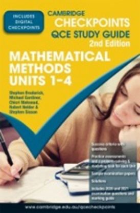 Picture of Cambridge Checkpoints QCE Mathematical Methods Units 1-4 