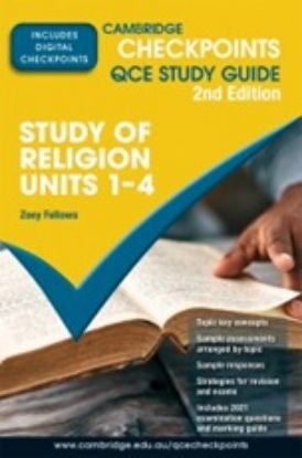 Picture of Cambridge Checkpoints QCE Study of Religion Units 1-4 (print and digital)