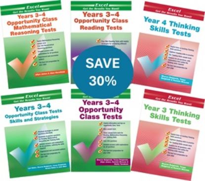 Picture of Excel Opportunity Class  Tests Years 3–4 Value Pack 1